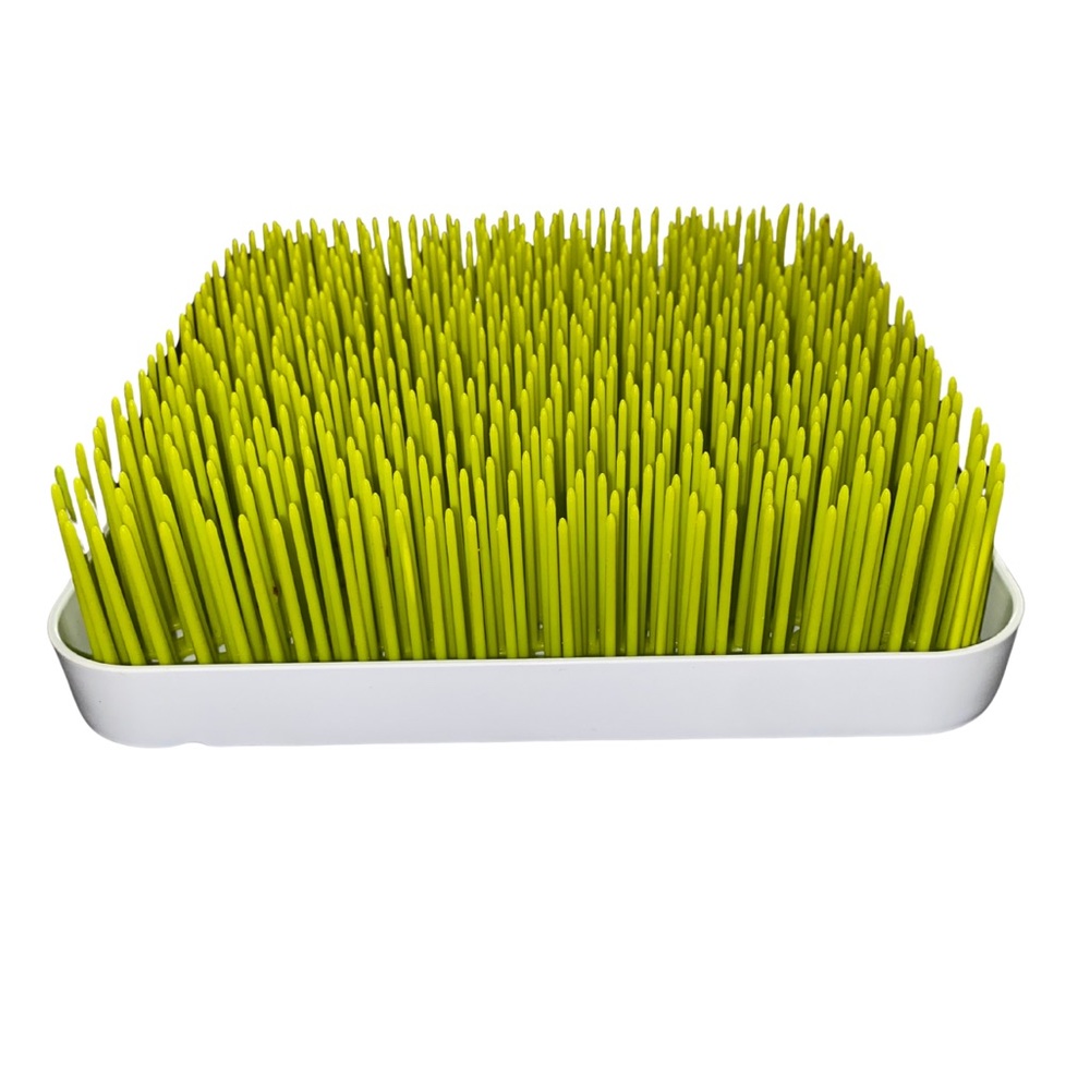 Boon Grass Countertop Baby Bottle Drying Rack Green White, Minor Stains‎